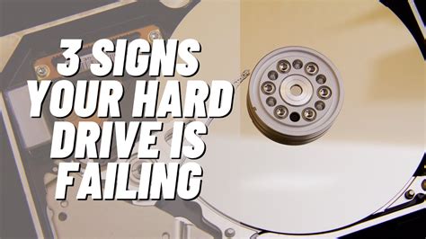 how to test if a hard drive is working|signs of failing hard drive.